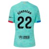 Original Fußballtrikot FC Barcelona Gundogan 22 Ausweichtrikot 2023-24 Für Herren